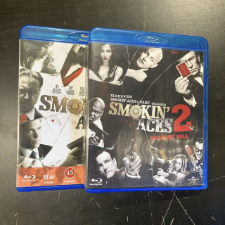 Smokin' Aces 1-2 Blu-ray (M-/M-) -toiminta-